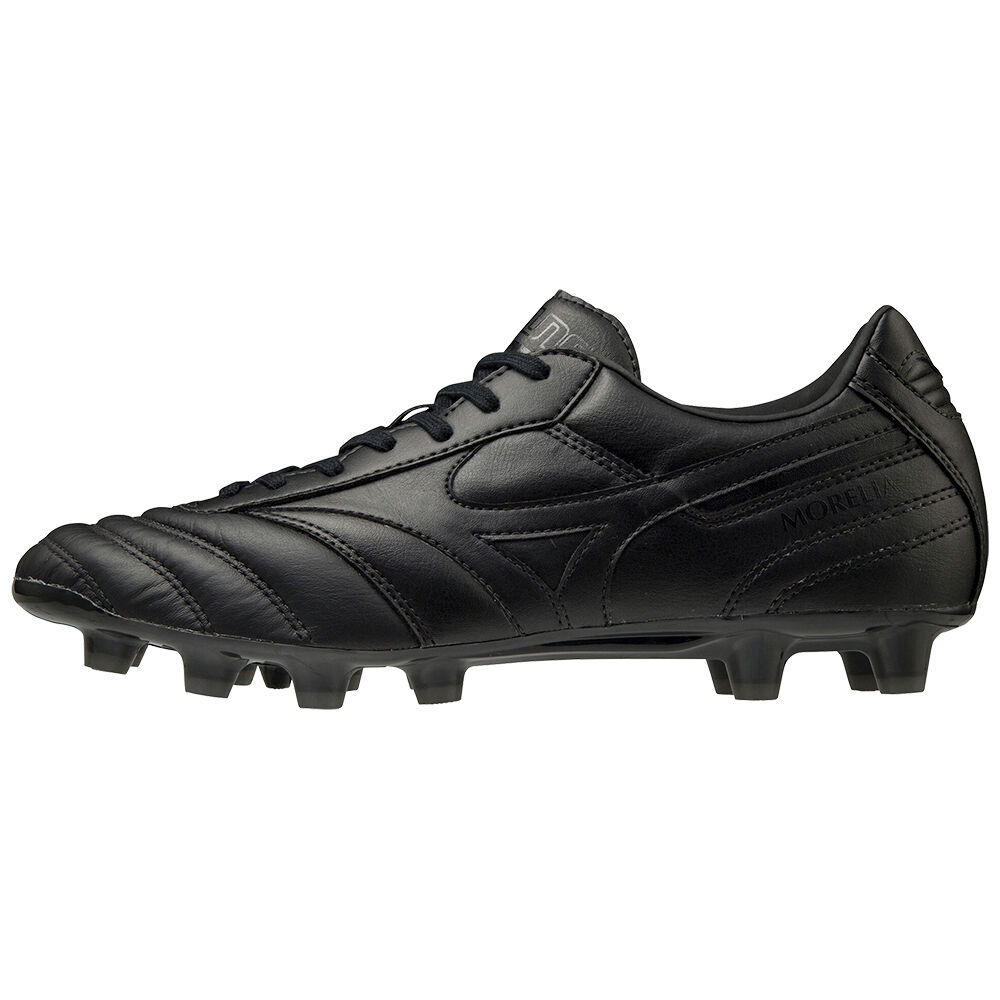 Panske Kopačky Mizuno Morelia II Pro Čierne Vypredaj MALT01729